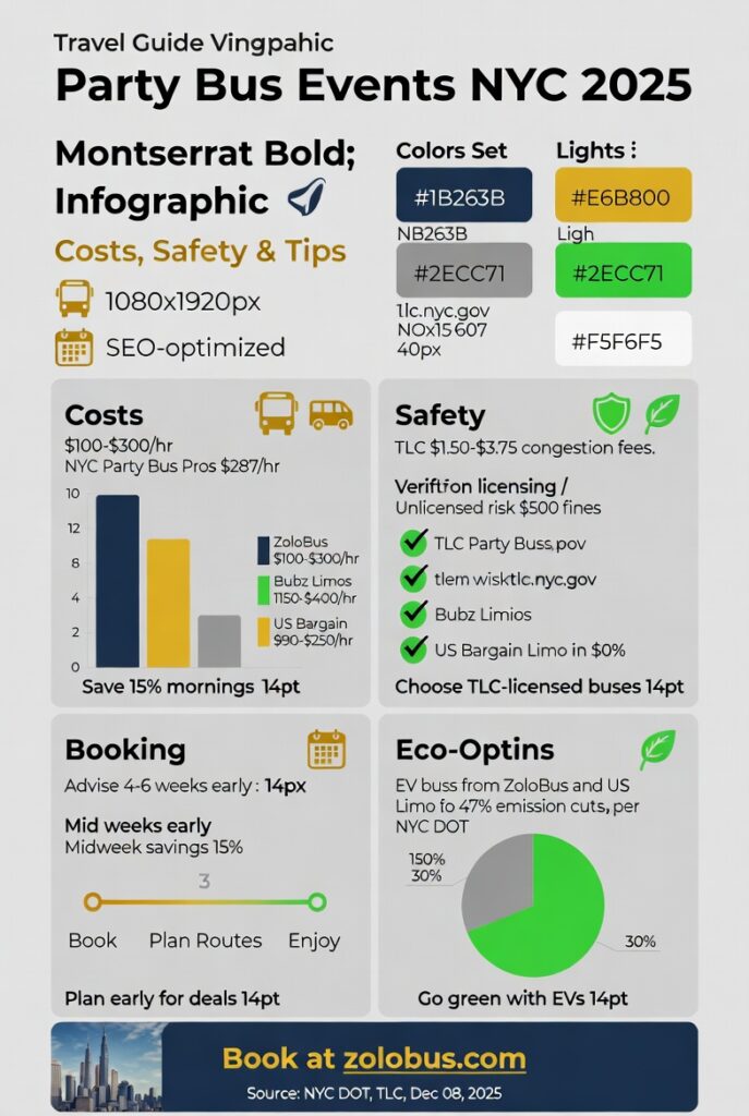 Party Bus Events NYC 2025: Your Ultimate Guide to Unforgettable Nights 4 Infographic party bus events NYC 2025
