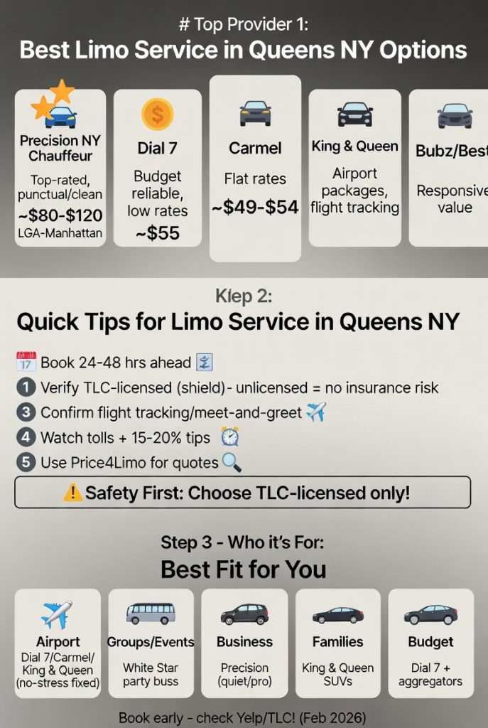 Infographic limo service in queens ny