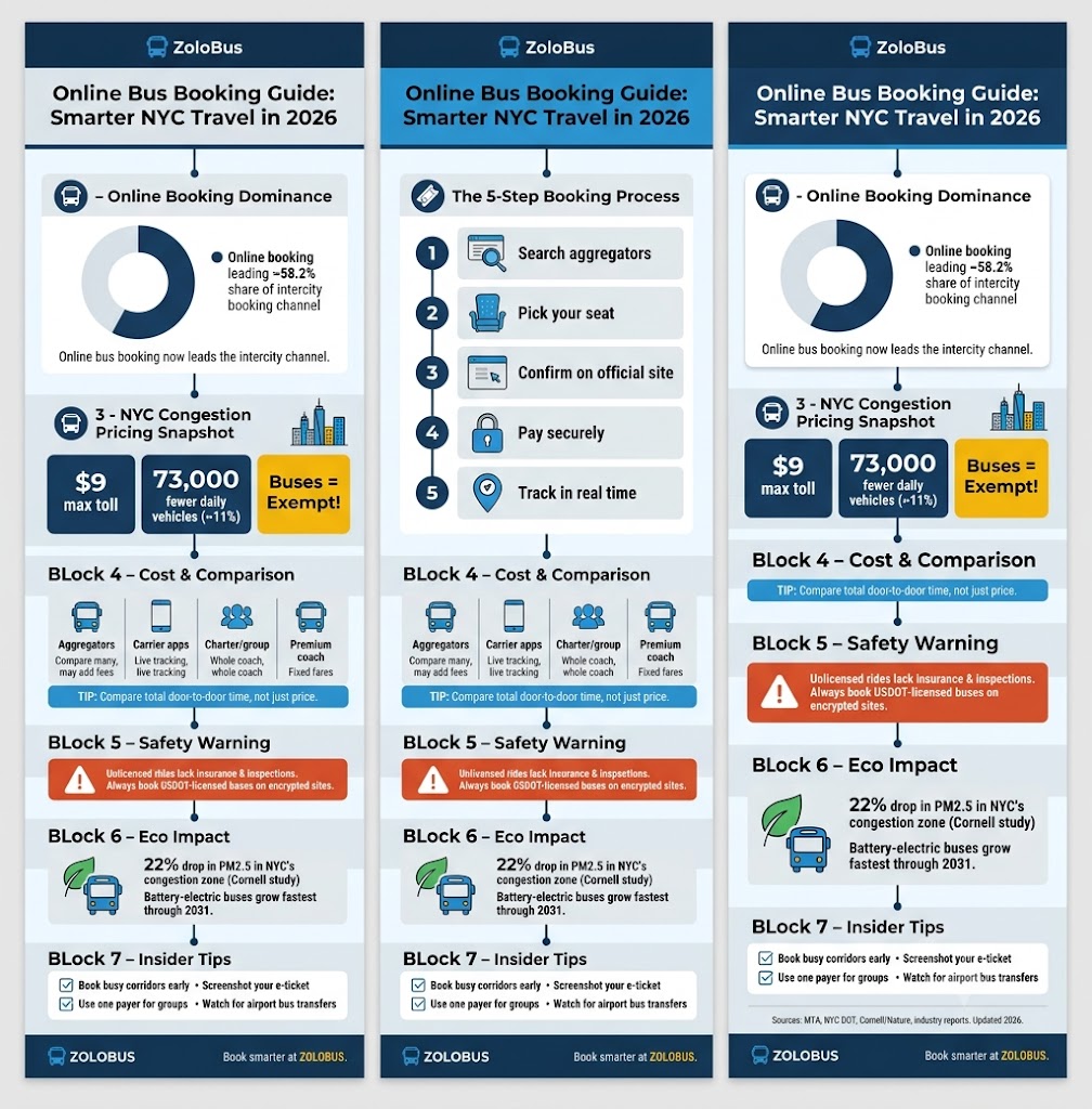 Infographic Online Bus Booking Guide