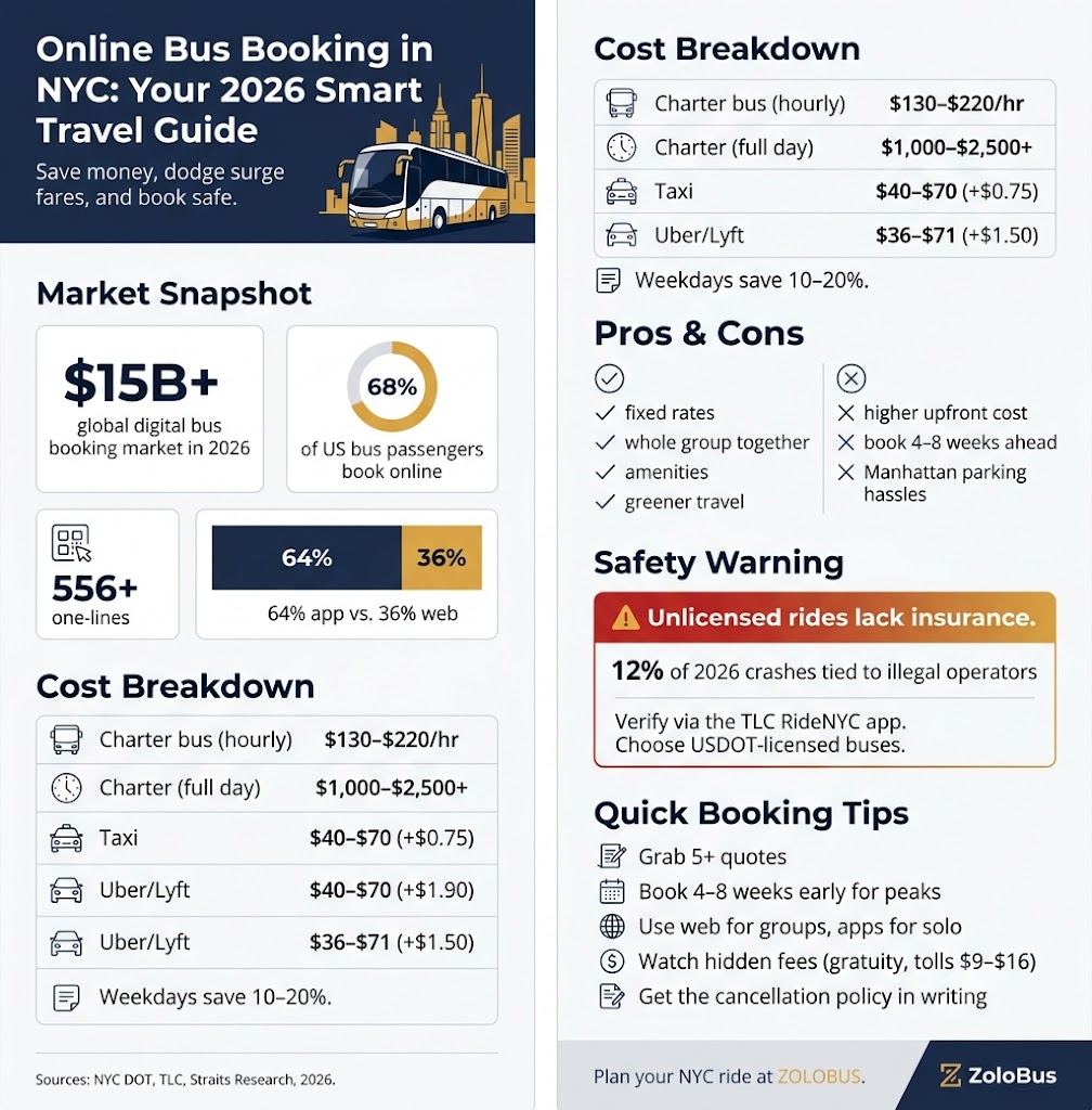 Infographic Online Bus Booking