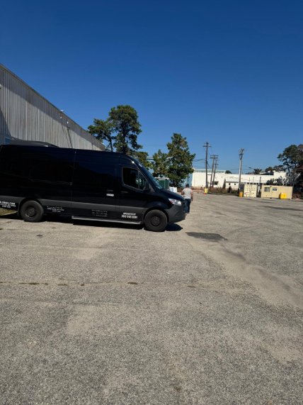 Mercedes Sprinter van - Zolo wedding and event transportation