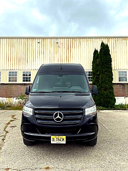 Zolo Mercedes Sprinter van for group trips in South Jersey