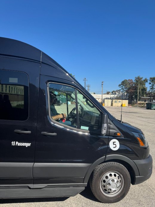 Ford Transit 15 passenger van door - Zolo group van rental South Jersey