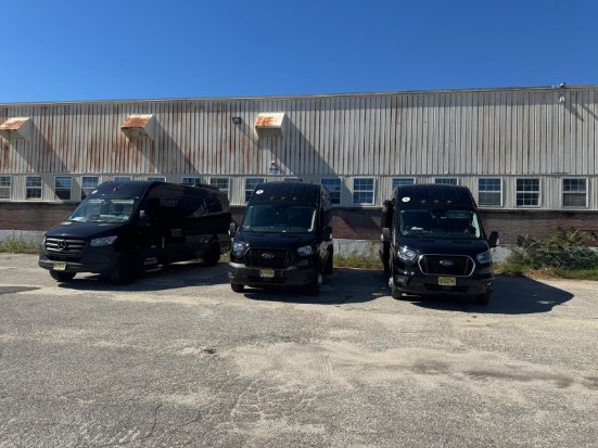 Three Ford Transit vans in the Zolo depot lot Millville NJ