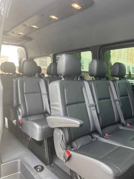 Van interior with captain chairs - Zolo group van Millville NJ